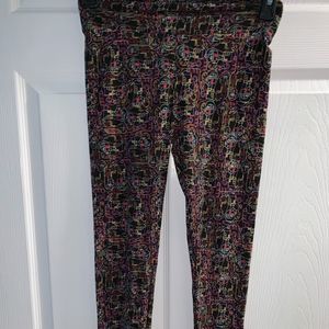 Abstract lularoe leggings